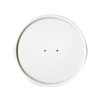 Solo CH16A-4000 Spiral Wound Vented Paper Food Container Lid (Case of 500)