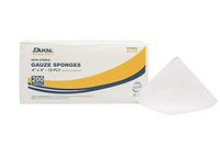 Dukal Gauze Sponge, Basic, 12-Ply, Non Sterile, 4" x 4" (Pack of 2000)