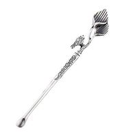 1 Piece Silver Earpick Ear Wax Remover Cleaner Tool Chinese Style Crafts
