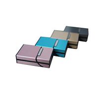 Direct Wicker Lightweight Aluminium Cigarette Box Cigar Protective Cover (Blue)