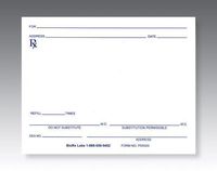 Generic Prescription Pads - Pharmacy Pads - Pack of 10 Pads (100 Sheets per pad)
