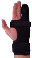 Metacarpal Finger Splint Hand Brace – Hand Brace & Metacarpal Support for Broken Fingers, Wrist & Hand Injuries or Little Finger Fracture (Left - Large)