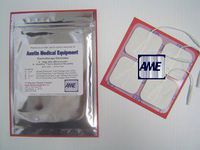 Austin Medical Equipment - 16 New Quality Sealed Reusable White Foam Backed 2 x 2 Electrodes with Pro-Stick by Austin Medical Equipment