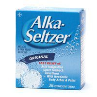 36 EFFERVESCENT TABLETS ORIGINAL ALKA SELTZER