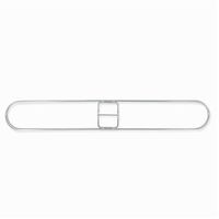 HUB City Industries 3x24F 3" Standard Dust Mop Frames, 3" x 24"