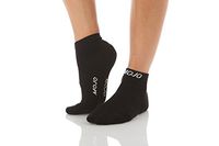 Mojo Compression Socks Unisex Comfortable Athletic Performance Compression Ankle Length Socks with Fiber Content | Reduce Fatigue | Recovery Aid | Improve Muscle Endurance | Black | XL