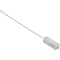 Vikan 53835 Soft Tube Brush, Polyester, 3" x 34-1/4" OAL, White