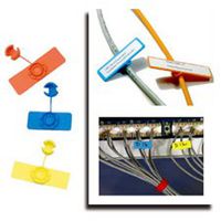 Rip Tie Unitag Cable Identification Labels 100 Pk Yellow (5/8x1.5In)-by Rip Tie