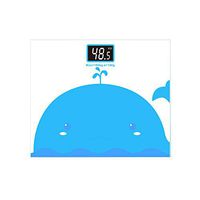 Daily necessities LTD Digital Weight Bathroom Scales, LCD Display Tempered Glass Precision Electronic Scale, Portable Electronic Scale Anti-Rollover Body, Suitable for Bathroom/Living Room/Bedroom