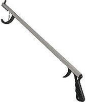 Mabis DMI Healthcare Duro-matic Metal Reacher 26", Constructed of Brushed Aluminum Frame, with Heavy-duty Nylon Cord (1