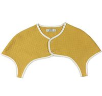 George Jimmy Unisex Prevent Arthritis Pain Thin Shoulder Warmers Clothing Shrugs XXL Size(Yellow)