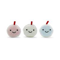 Smiley Full Moon Kitchen Sponge Set-3pcs