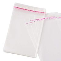 200 PCS 4-5/16''x 6'' Clear Cellophane Cello Bags,Thick 1.4-Mil Poly Bag-Fits 4X6 Prints Photos A1 Cards Envelopes Candy Treats Bakery Cookie