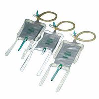 Dispoz-a-Bag Leg Bag with Rubber Cap Valve and Latex Straps, 19 oz. - 1 Each / Each