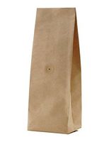 BAP 8 oz Kraft Side Gusseted Bag with Valve for Coffee (1000 pcs)
