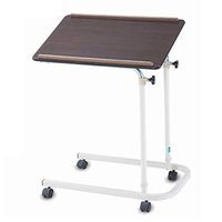 CBHLZ Home Overbed Table with Tilting Top - Hospital Bed Table for Home Use - Bed Tray Table for Eating and Laptops,Bedridden, Elderly, Senior Patient Aid