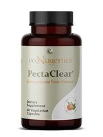 ecoNugenics – PectaClear – 60 Capsules – Professionally Formulated to Support Healthy Detoxification– Provides Comprehensive Support Against Environmental Toxins – Safe, Gentle & Effective