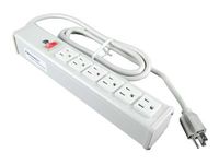 C2G/Cables to Go 16295 Wiremold  6-Outlet Plug-In Center Unit 120v/15a Lighted Switch Power Strip (6 Feet)