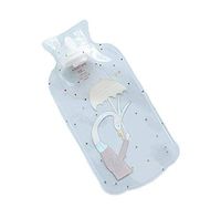 Transparent Classic Rubber Hot Water Bottle 300 ML,Water Heater Bag, E04