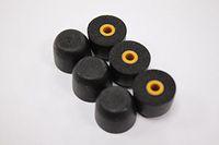 EARFOAMS - Original replacement memory foam tips for ISOLATE MiNi Ear Protectors (3x Pairs) (MEDIUM)