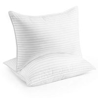 Beckham Hotel Collection Gel Pillow (2-Pack) - Luxury Plush Gel Pillow - Dust Mite Resistant & Hypoallergenic - Queen
