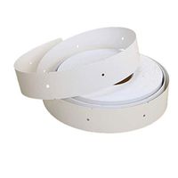 Toyvian Clothing Apparel Tag Hanging Price Tag Labels for Printer DIY Crafts Clothing Retailer 1 Roll (White)