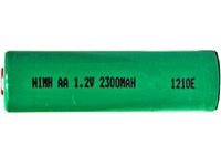 50 x AA NiMH Flat Top Batteries (2300 mAh)