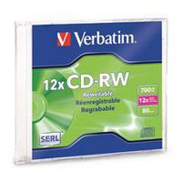 Verbatim High Speed Branded CD-RW Disc