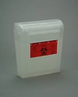 Multi-purpose Sharps Container Wall Safe - Item Number 150-030CS - Red Base - 24 Each / Case