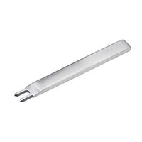 uxcell Leather Prong Punch,White Steel 6mm 2 Prong DIY Craft Handwork Tools Hole Chisel Graving Stitch Punch