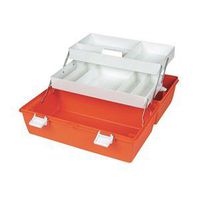 First Aid Storage Case, W 10 1/4, 2 Trays