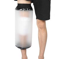 Knee Cast Protector Waterproof Protector Bandage Injury Wound Shower Bath Cover(Adult)