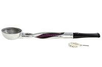 Falcon Twisted Purple Tube Tobacco Pipe Stem