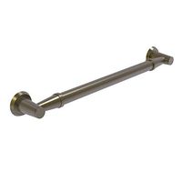 Allied Brass MD-GRS-16-ABR  16-Inch Grab Bar Smooth, Antique Brass
