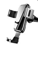 QIAN-xi Universal Car Mobile Phone Holder Universal air Outlet Buckle Gravity Metal Multi-Function Navigation Vehicle Bracke