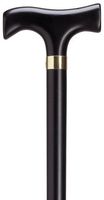 Men Stylish Comfort T Cane Black Finish  -Affordable Gift! Item #HAR-9005408
