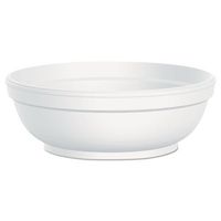 DCC6B20 Insulated Foam Bowls, 6 oz, White, 50/Pack by DART