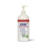 Alocane Maximum Strength 4% Lidocaine Emergency Burn Gel Pump, Commercial Grade, Aloe Vera, Vitamin E, Great for Restaurants and Other Heat Related Work environments, 32 Ounce