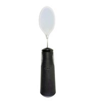 OXO Good Grips Silicone Coated Teaspoon. Adaptive Utensil is Bendable, Non Weighted. Built Up, Non Slip Handle. Helps Protect Teeth, Lips and Gums. Helps with Biting Reflex, Shakiness. Adult or Youth.