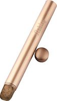 Personalized Kundan Gold Satin Finish Cigar Tube with Victoria Engraving