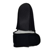 HEALIFTY Foot Droop Orthosis Brace Heel Spur Relief Support Ankle Foot Drop Postural Corrector (Black Size S)