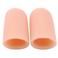 YouCY 2Pcs Thumb Protector Toe Protector Fingertips Protector Finger Protection Foot Blister Protect Feet Foot Pain Relief Foot Care Foot Care,Skin Color Regular (for Thumb)