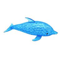 Roysberry Toys - Jumbo Slow Rising Sky Blue Bubble Dolphin Toys, Toddler Toys Cute Stress Relief Toys Ball Soft Kawaii for Adults 3D Puzzle Toys for Kids for Girls