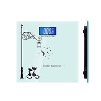Weighing,Digital Body Weight Bathroom，Weighing Scale， Scale with Step-On Technology, Precision Digital Bathroom Scales, Easy-to-Read Backlight, Glass Top, 400 Pounds Scales/180kg