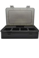 Feisty Brands Wheel Lock Key Box - Perfect for Storing: Wheel Locks, Locking Wheel Lug Nuts, Wheel Lug Nut Key, Spare Wheel Lug Nuts, Wheel Lock Key (Transparent Black)