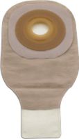 Hollister Premier One-Piece Drainable Pouch with Pre-Cut Convex Flextend Skin Barrier, One Sided ComfortWear Panel, Clamp Closure and Tape Border 1-5/8" Stoma Opening (Box of 5 Each)