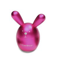 Vibe-Tribe Bunny: Compact Vibration Speaker & MP3 Player with SD-Card MP3 Reader, FM Radio and IR Remote Control
