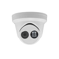 IP Camera Dome Fixed Turret,1/3",4MP,4mm,ICR,EXIR Distance 98ft,3D DNR,True WDR,VCA,Micro SD Slot,FD,BLC,HLC,ROI Hikvision OEM No Logo DS-2CD2343G0-I