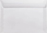 6 x 9 Booklet Envelopes in 30 lb. Clear Translucent for Mailing a Business Letter, Catalog, Financial Document, Magazine, Pamphlet, 50 Pack (Clear)