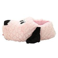 Theoylos Women's Slipper Cute Animals Cotton Slippers Ladies Comfy Soft Fleece Slippers Warm Winter Slippers Pink